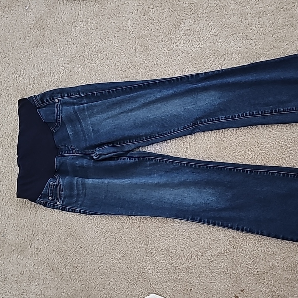 Indigo Blue Maternity Pants
